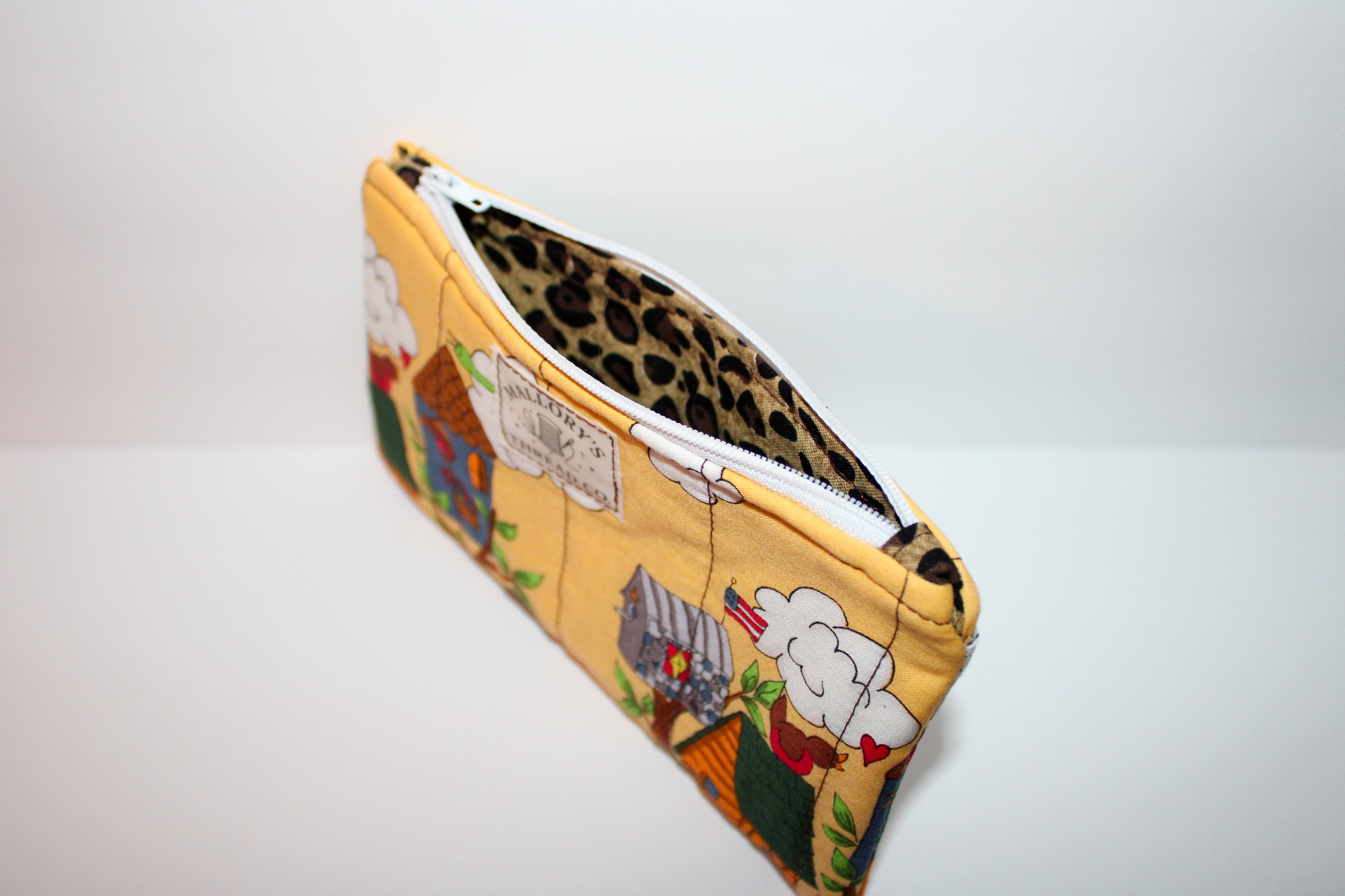 Bird House Zipper Pouch