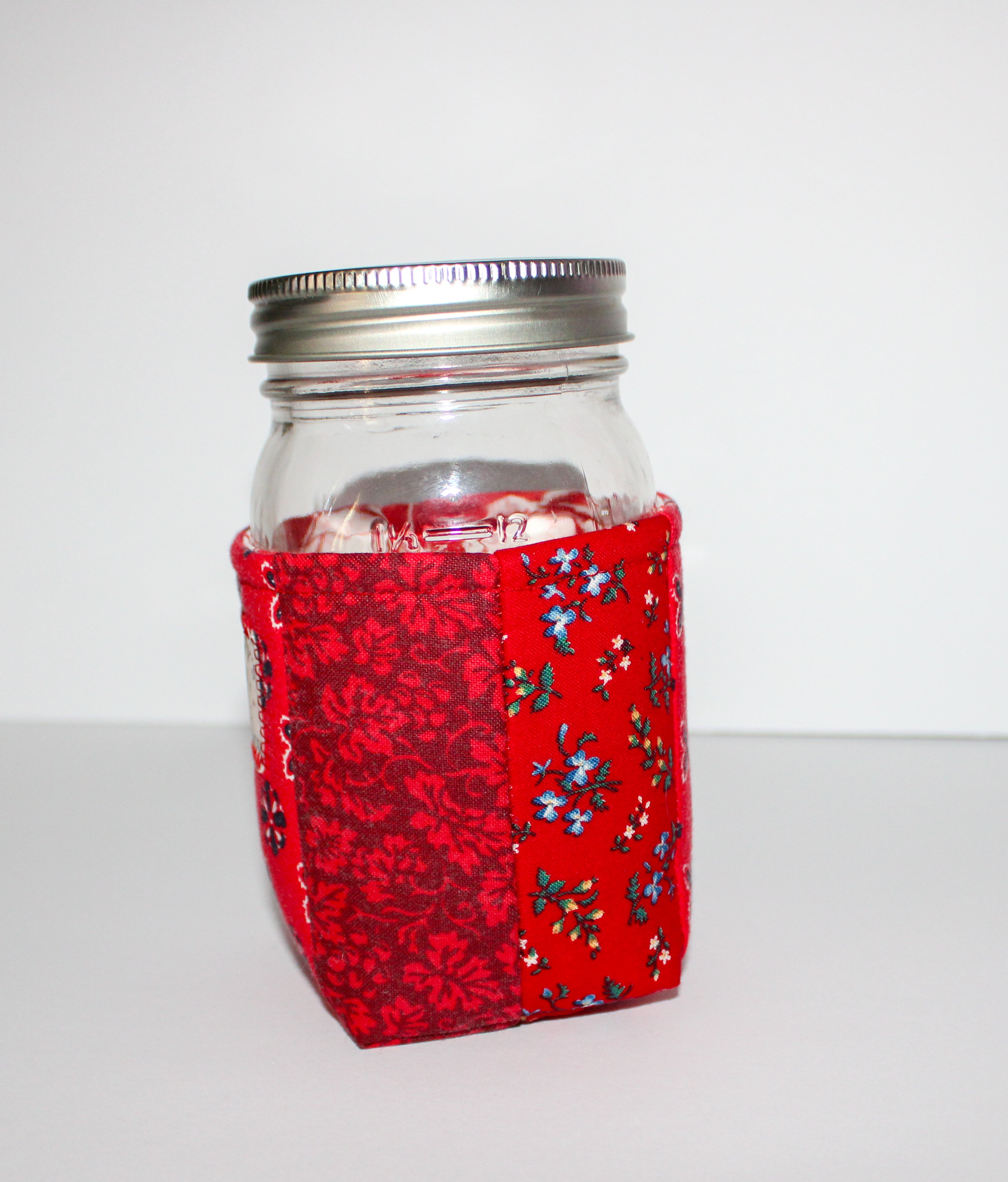 Groovy Red Koozie
