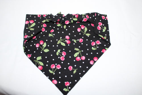 Cherry pop dog bandana